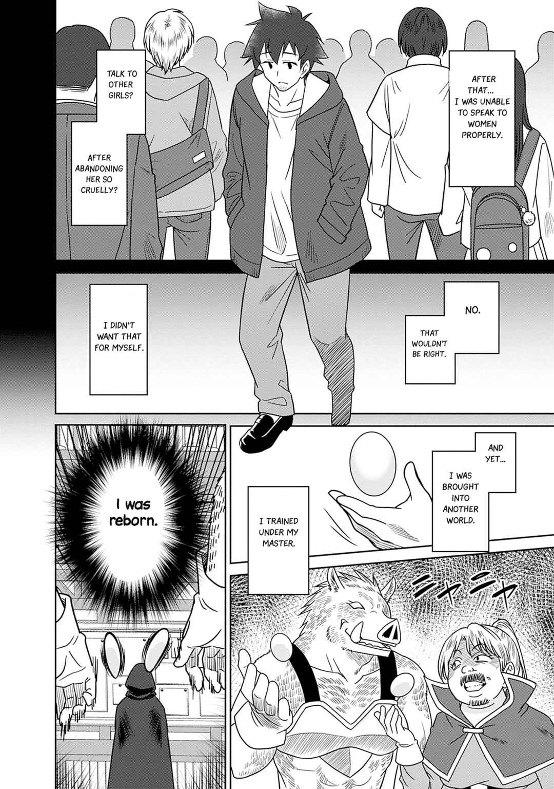 Bishuu Gyakuten Sekai no Cleric ~Bishuu to Teisoukannen ga Gyakutenshita Isekai de Souryo ni Narimashita. Inyoku no Noroi wo Toku Tame ni Harem Party de "Gishiki" Shimasu~ Chapter 4 - Page 12