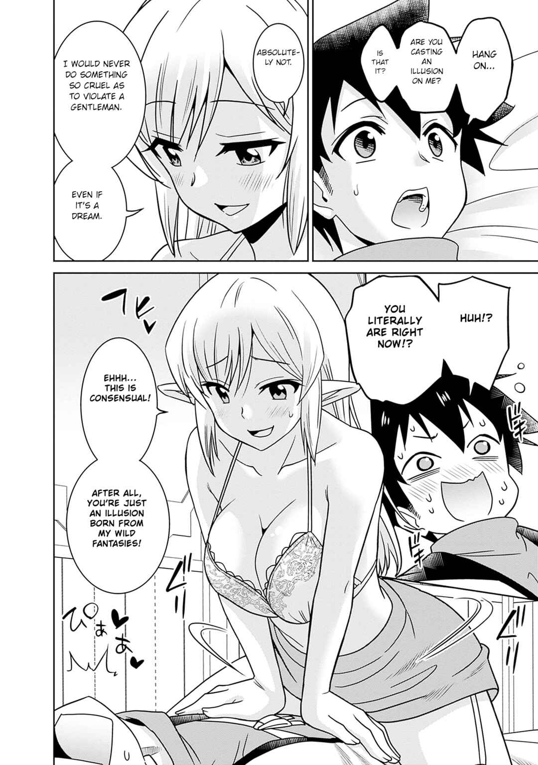 Bishuu Gyakuten Sekai no Cleric ~Bishuu to Teisoukannen ga Gyakutenshita Isekai de Souryo ni Narimashita. Inyoku no Noroi wo Toku Tame ni Harem Party de "Gishiki" Shimasu~ Chapter 4 - Page 28