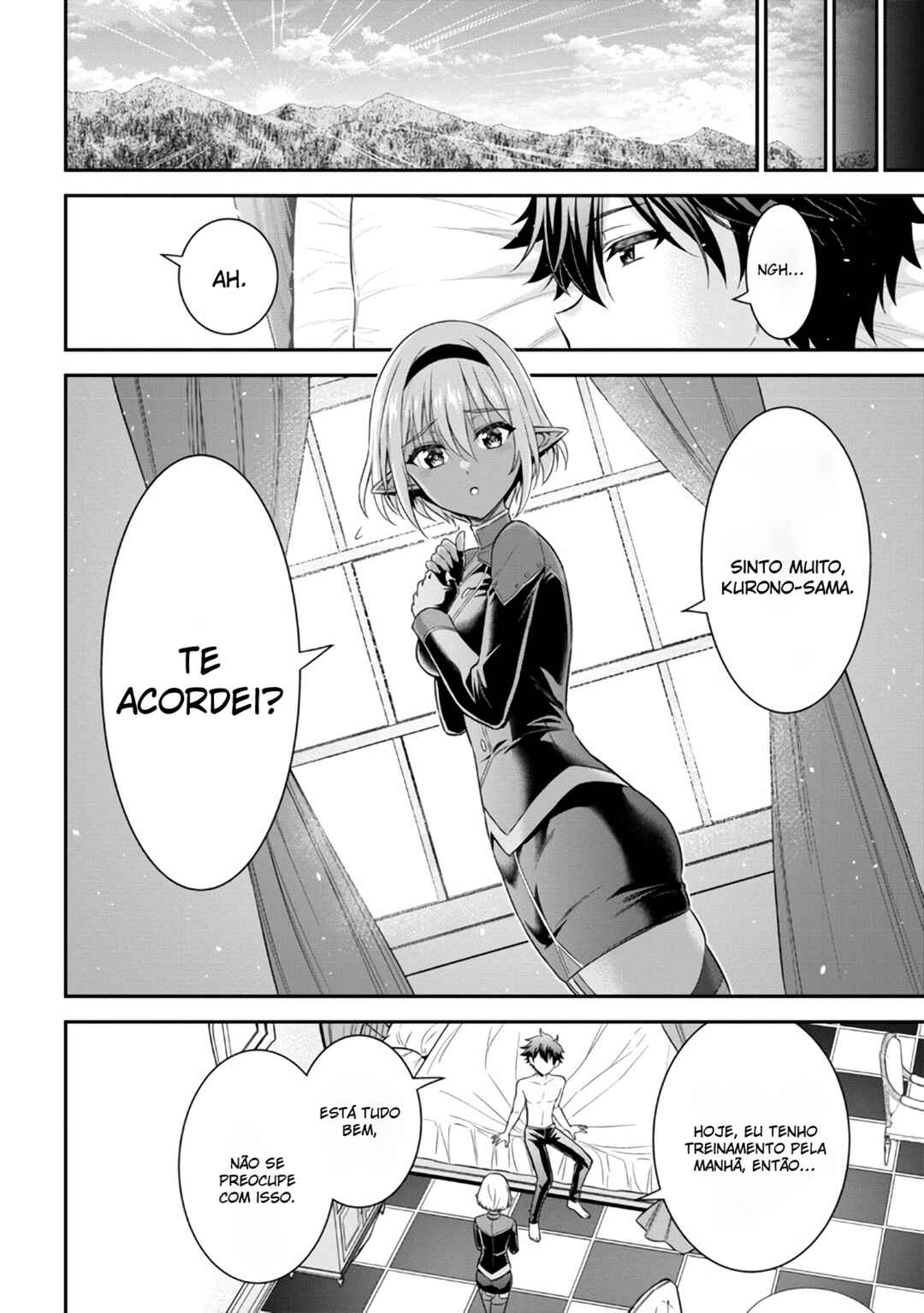 Kuro no Senki II - Isekai Teni Shita Boku ga Saikyou na no wa Bed no Ue dake no You desu Chapter 4.2 - Page 10