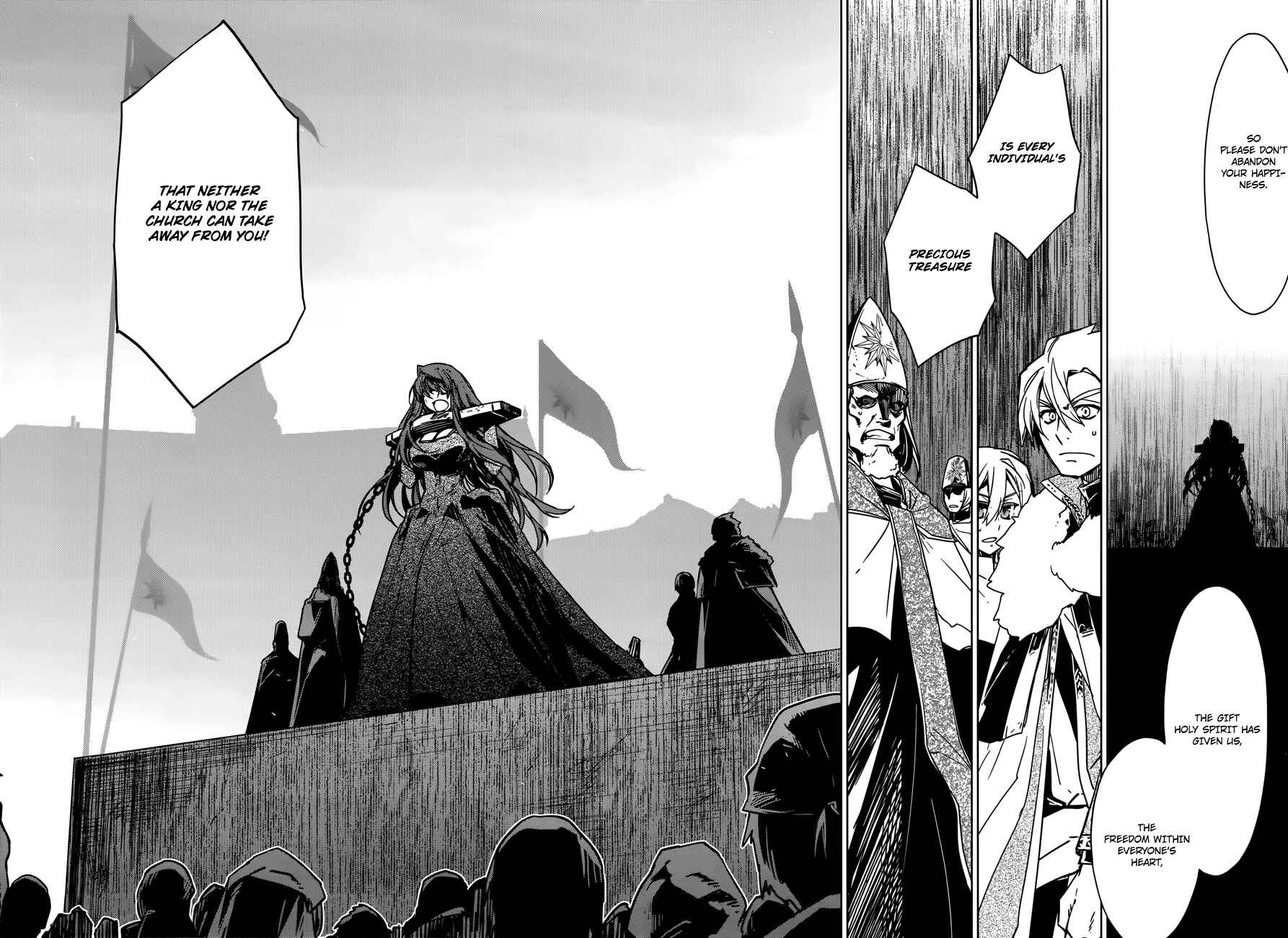MAOYU : Archenemy and Hero “Become mine, Hero” “I refuse!” Chapter 14 - Page 25