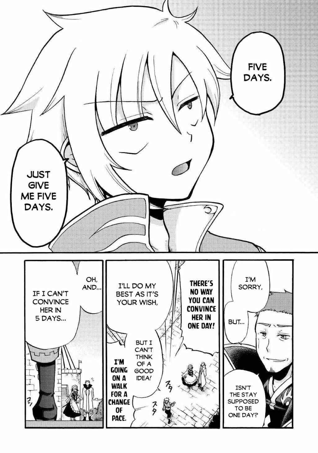 Zense wa Kentei. Konjou Kuzu Ouji Chapter 2 - Page 22