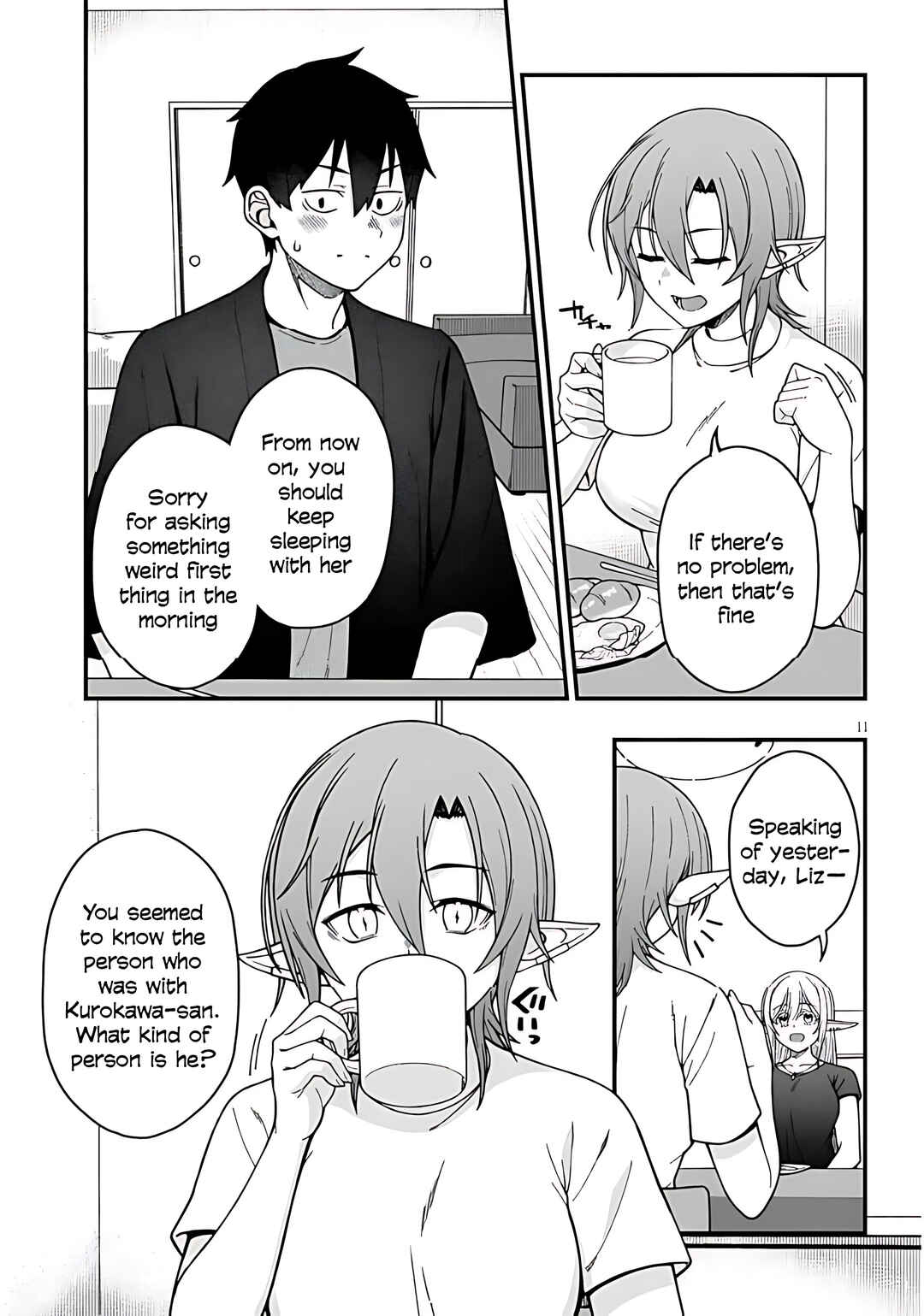 Isekai Kara Kita Elf to Tomo ni Sugosu Nichijou Chapter 8 - Page 13