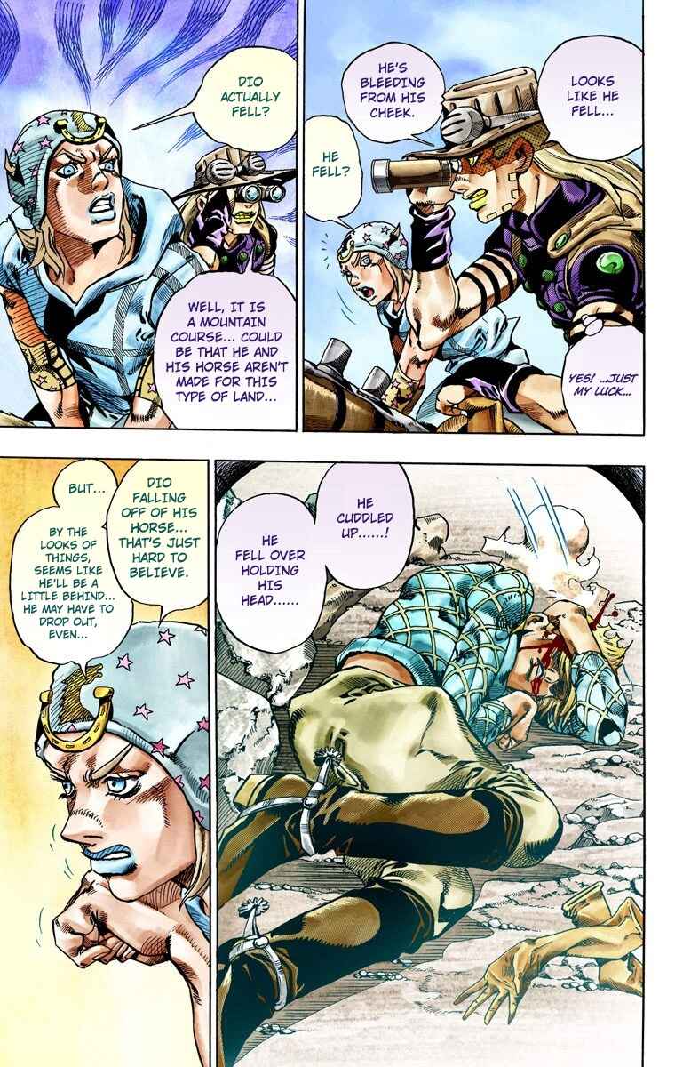 JoJo no Kimyou na Bouken: Part 7 - Steel Ball Run Color-ban Chapter 28 - Page 23