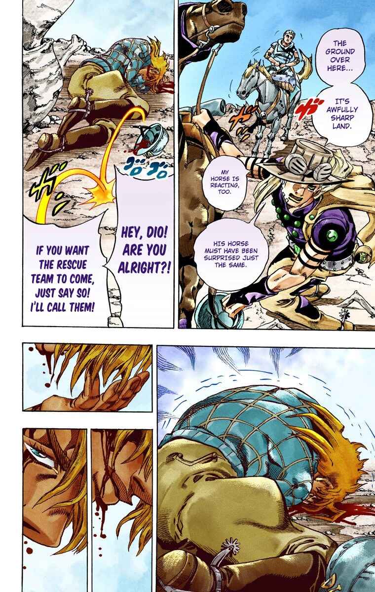 JoJo no Kimyou na Bouken: Part 7 - Steel Ball Run Color-ban Chapter 28 - Page 26