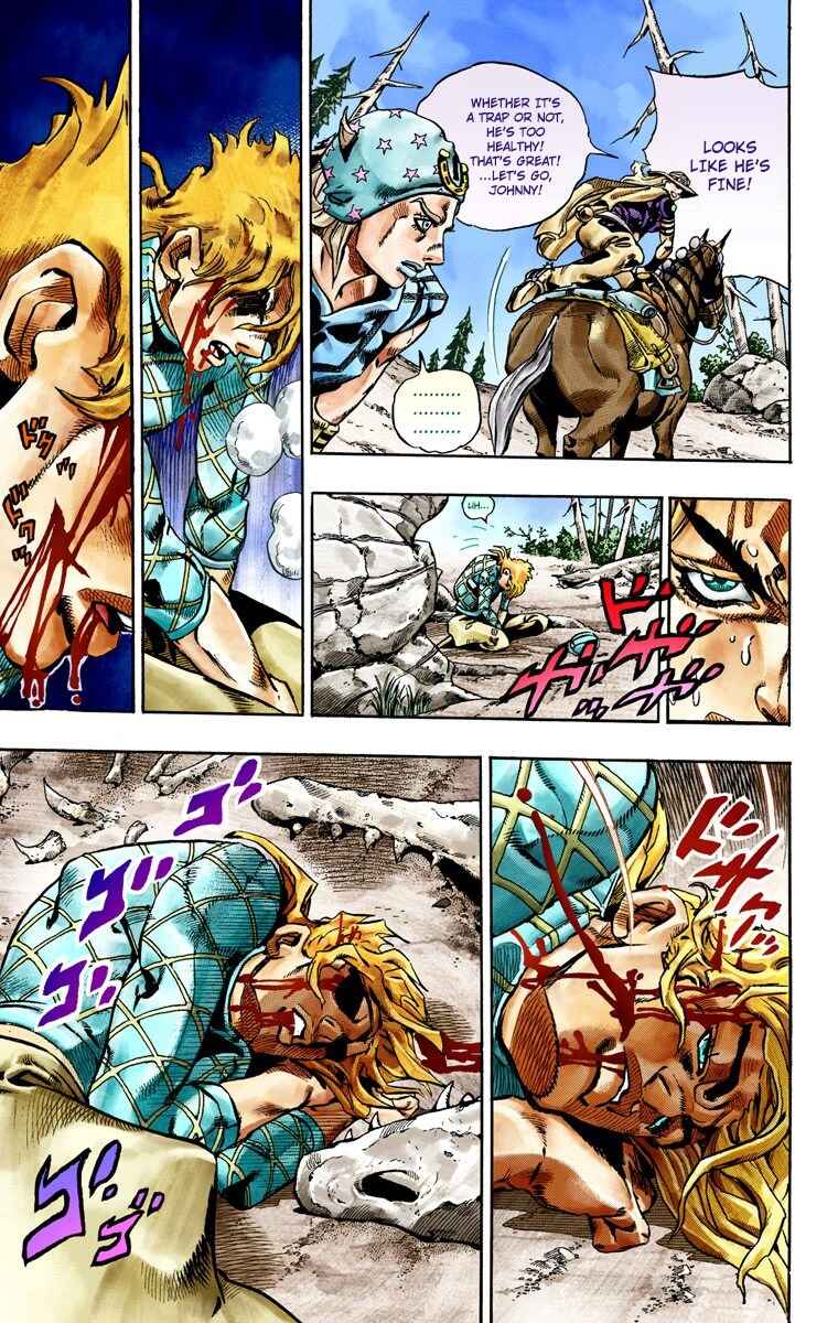 JoJo no Kimyou na Bouken: Part 7 - Steel Ball Run Color-ban Chapter 28 - Page 29