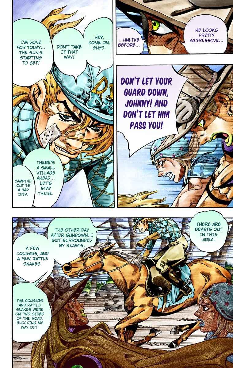 JoJo no Kimyou na Bouken: Part 7 - Steel Ball Run Color-ban Chapter 28 - Page 32