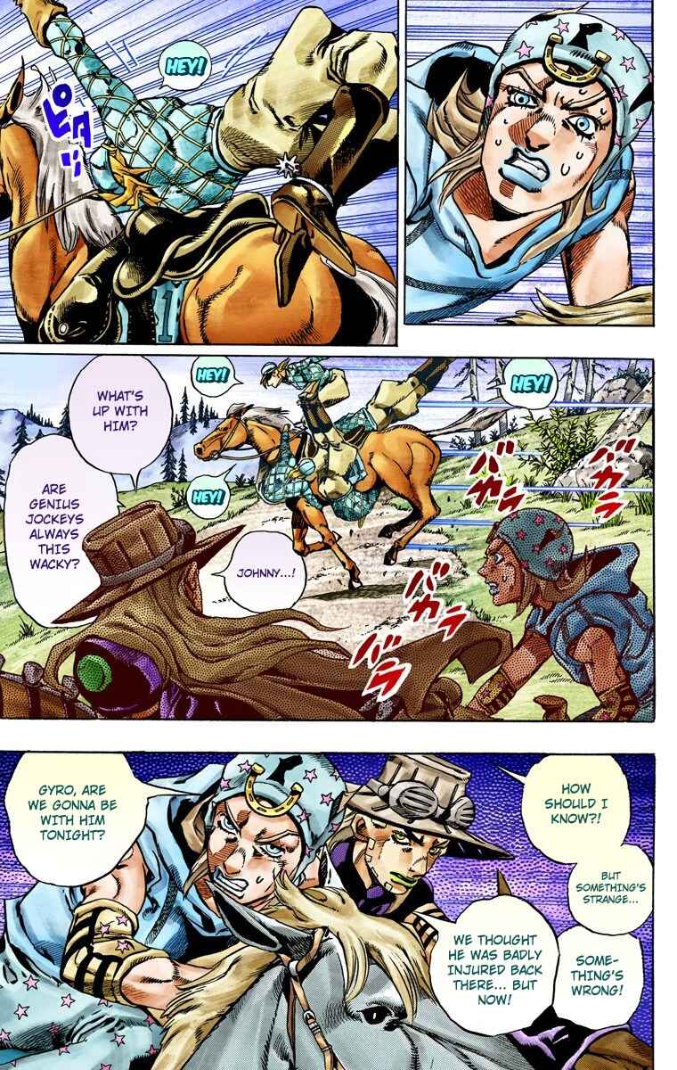 JoJo no Kimyou na Bouken: Part 7 - Steel Ball Run Color-ban Chapter 28 - Page 37