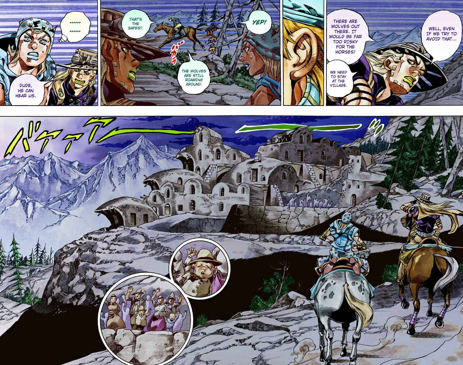 JoJo no Kimyou na Bouken: Part 7 - Steel Ball Run Color-ban Chapter 28 - Page 38