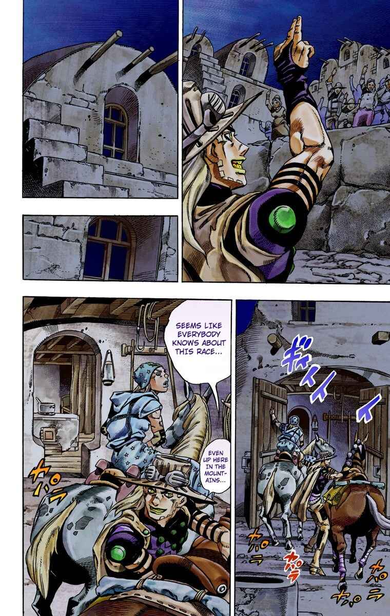 JoJo no Kimyou na Bouken: Part 7 - Steel Ball Run Color-ban Chapter 28 - Page 39
