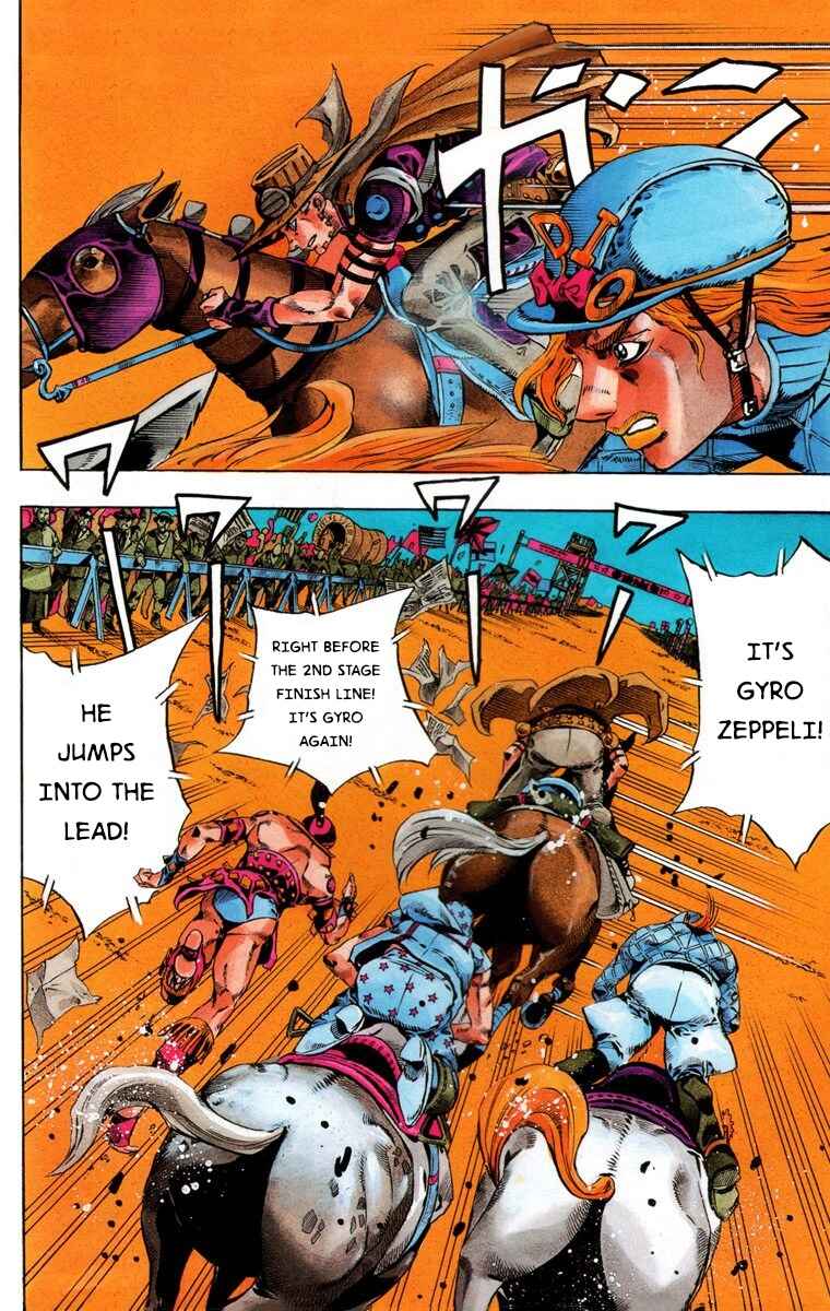JoJo no Kimyou na Bouken: Part 7 - Steel Ball Run Color-ban Chapter 28 - Page 5