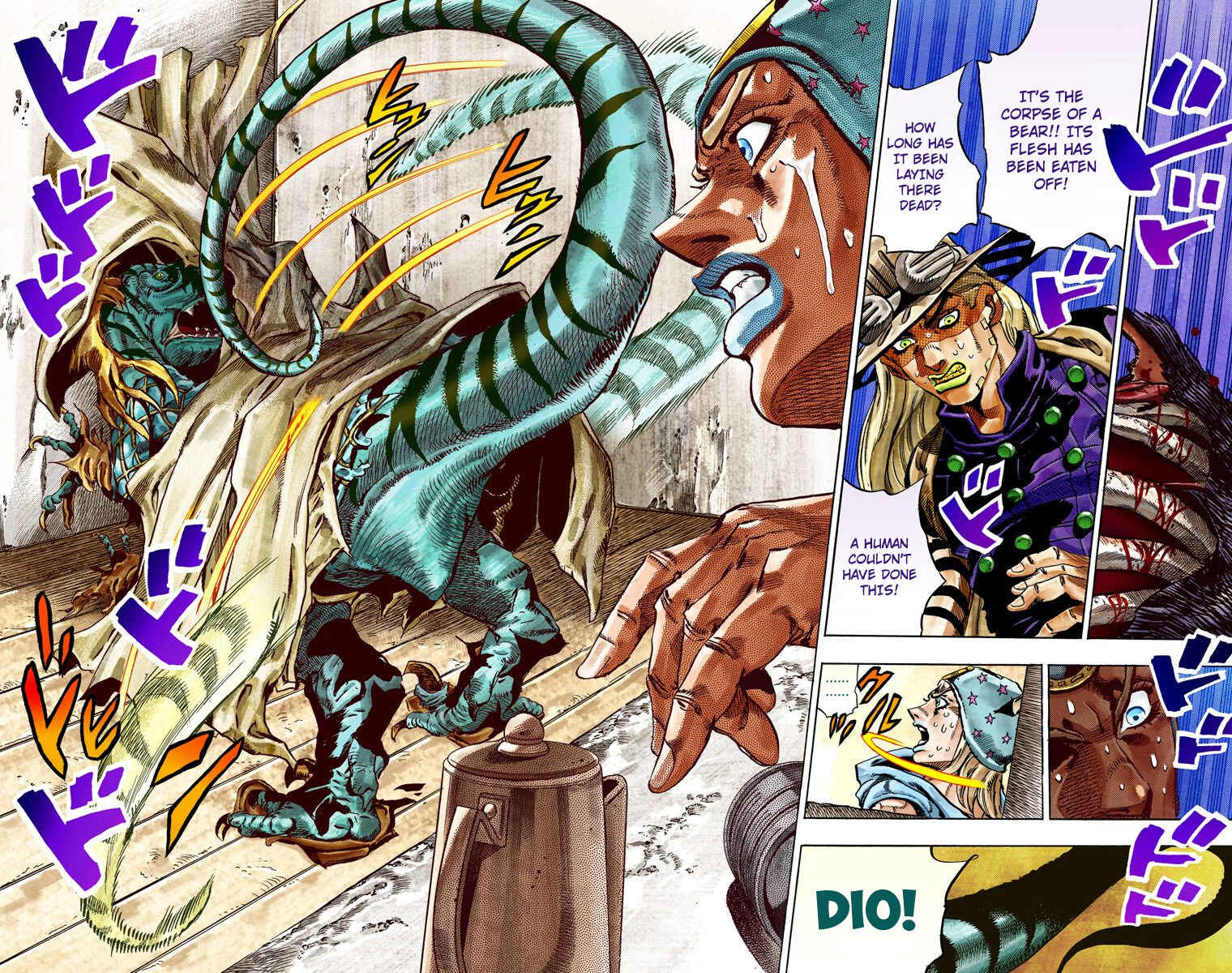 JoJo no Kimyou na Bouken: Part 7 - Steel Ball Run Color-ban Chapter 28 - Page 54
