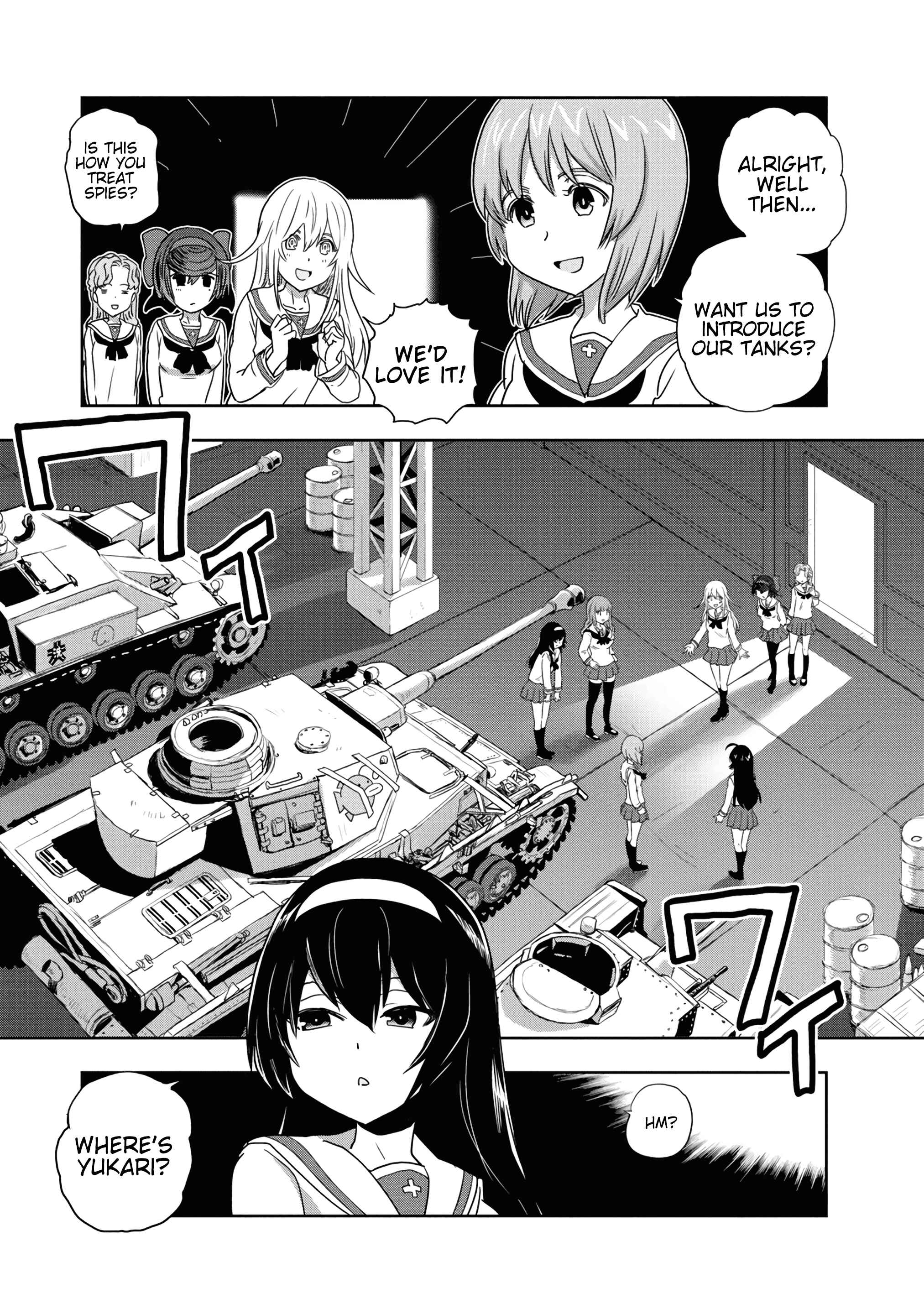Girls und Panzer: Ribbon no Musha Chapter 55 - Page 17