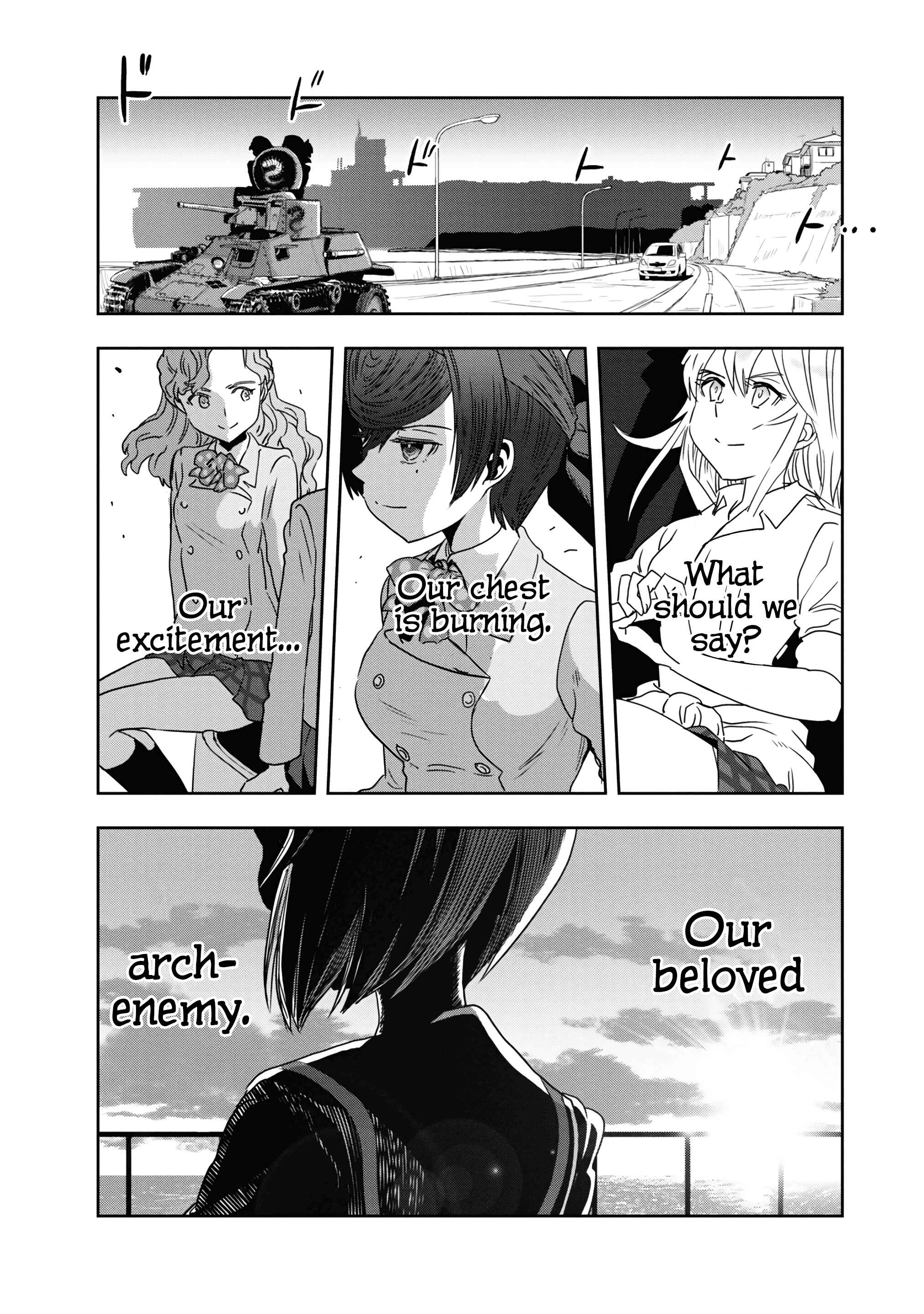 Girls und Panzer: Ribbon no Musha Chapter 55 - Page 34