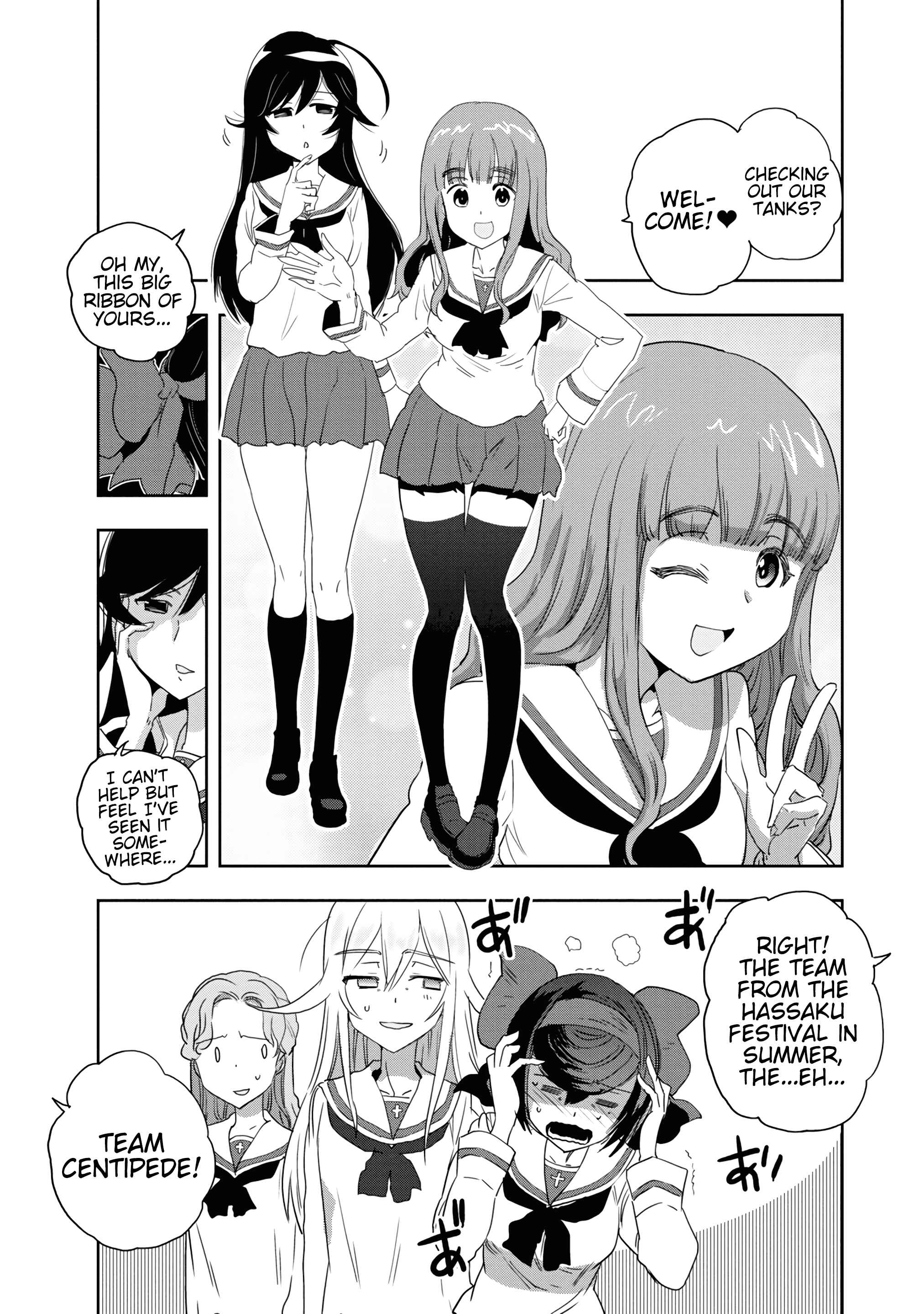 Girls und Panzer: Ribbon no Musha Chapter 55 - Page 4