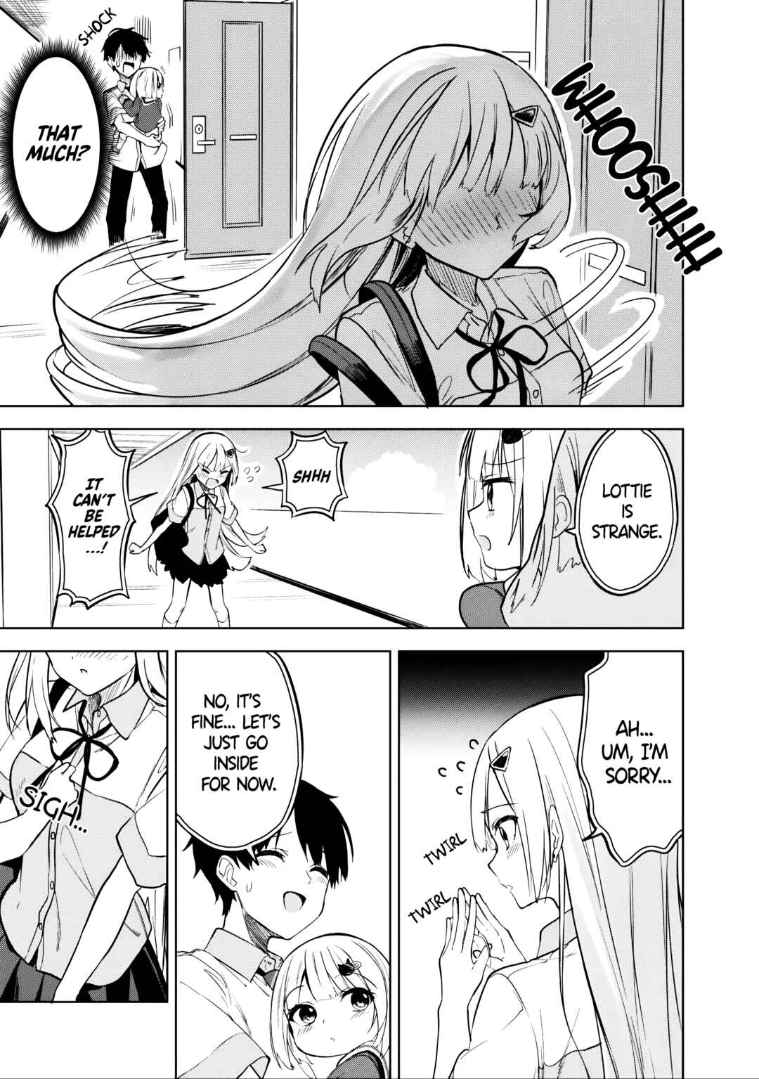 Maigo ni Natteita Youjo wo Tasuketara, Otonari ni Sumu Bishoujo Ryuugakusei ga Ie ni Asobi ni Kuru you ni Natta Ken ni Tsuite Chapter 18 - Page 8