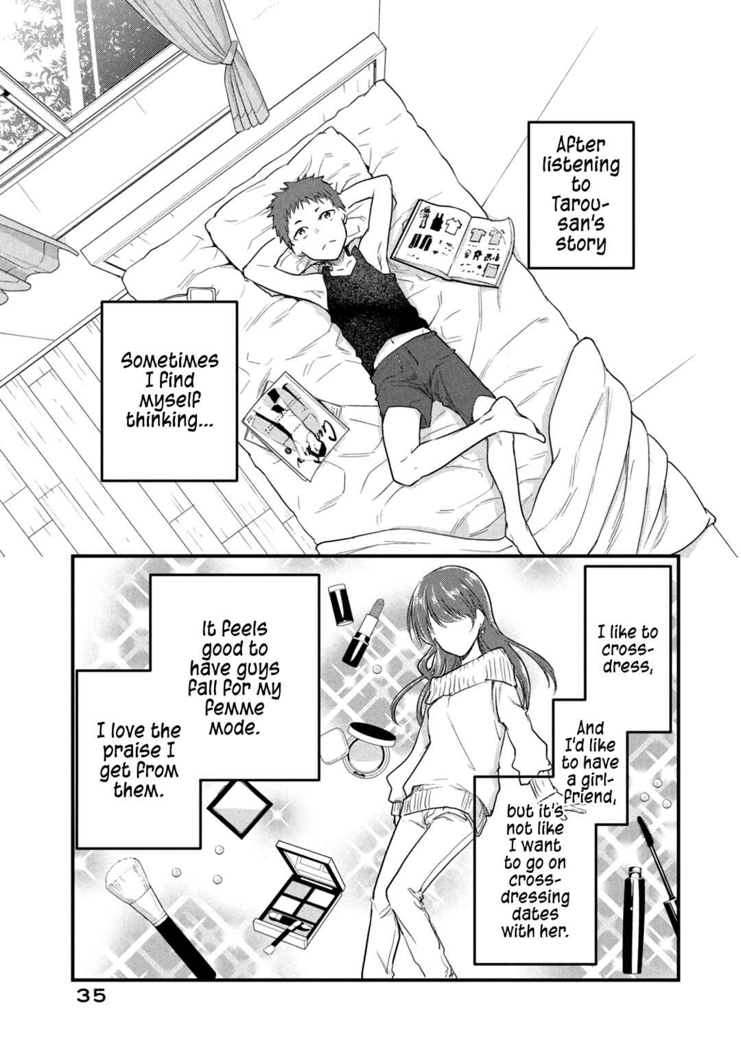 Josou Shite Off-kai ni Sanka Shite mita. Chapter 50 - Page 1