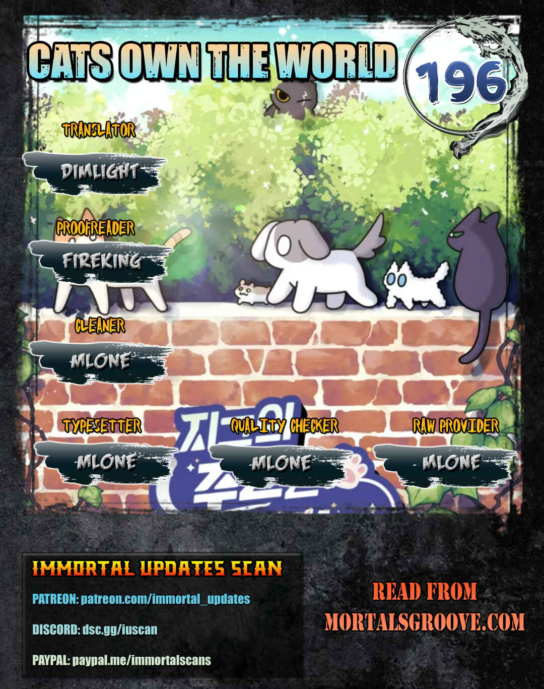Jigu ui Juin eun Goyangida Chapter 196 - Page 1