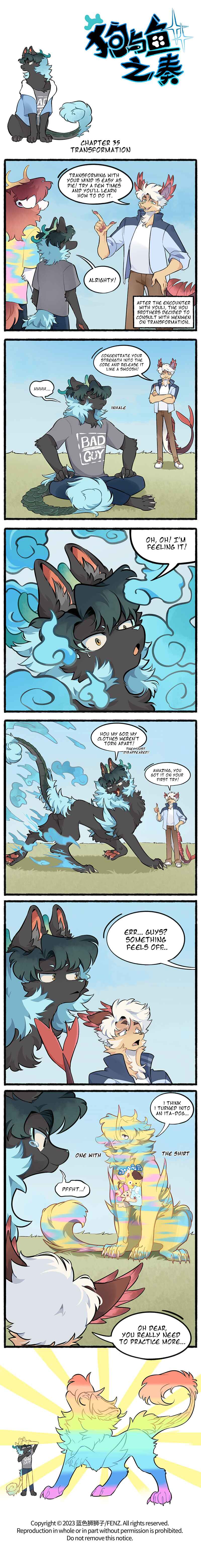 Gǒu Yǔ Yú Zhī Zòu Chapter 35 - Page 1