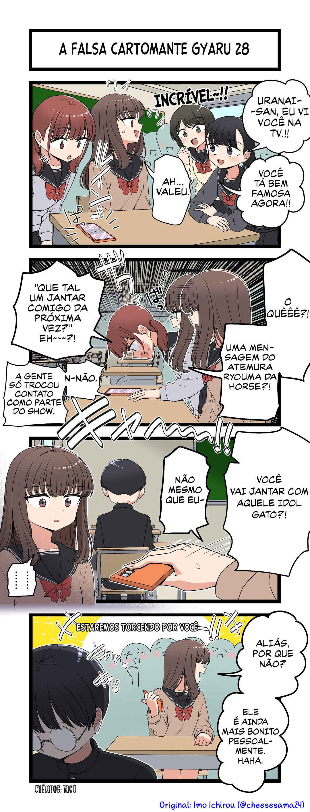 Phony Fortune-Telling Gyaru Chapter 28 - Page 2