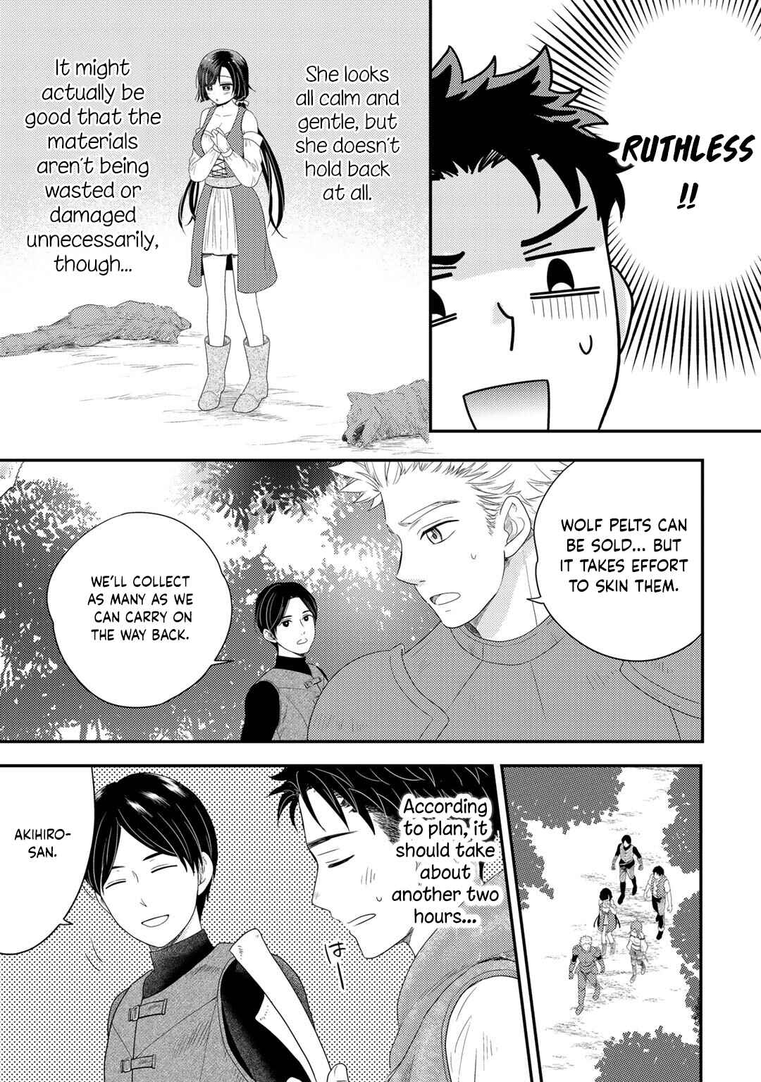 Isekai ni Kita Mitai dakedo Dou Sureba Yoi no Darou: Shachiku SE no My Pace Boukenki Chapter 7 - Page 13