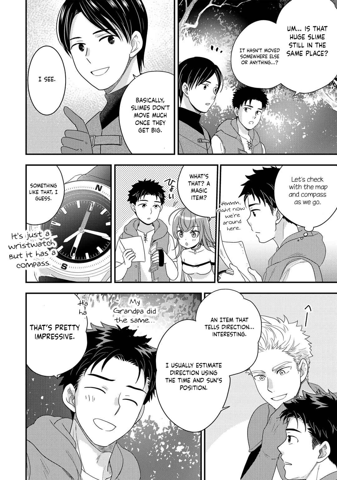 Isekai ni Kita Mitai dakedo Dou Sureba Yoi no Darou: Shachiku SE no My Pace Boukenki Chapter 7 - Page 8