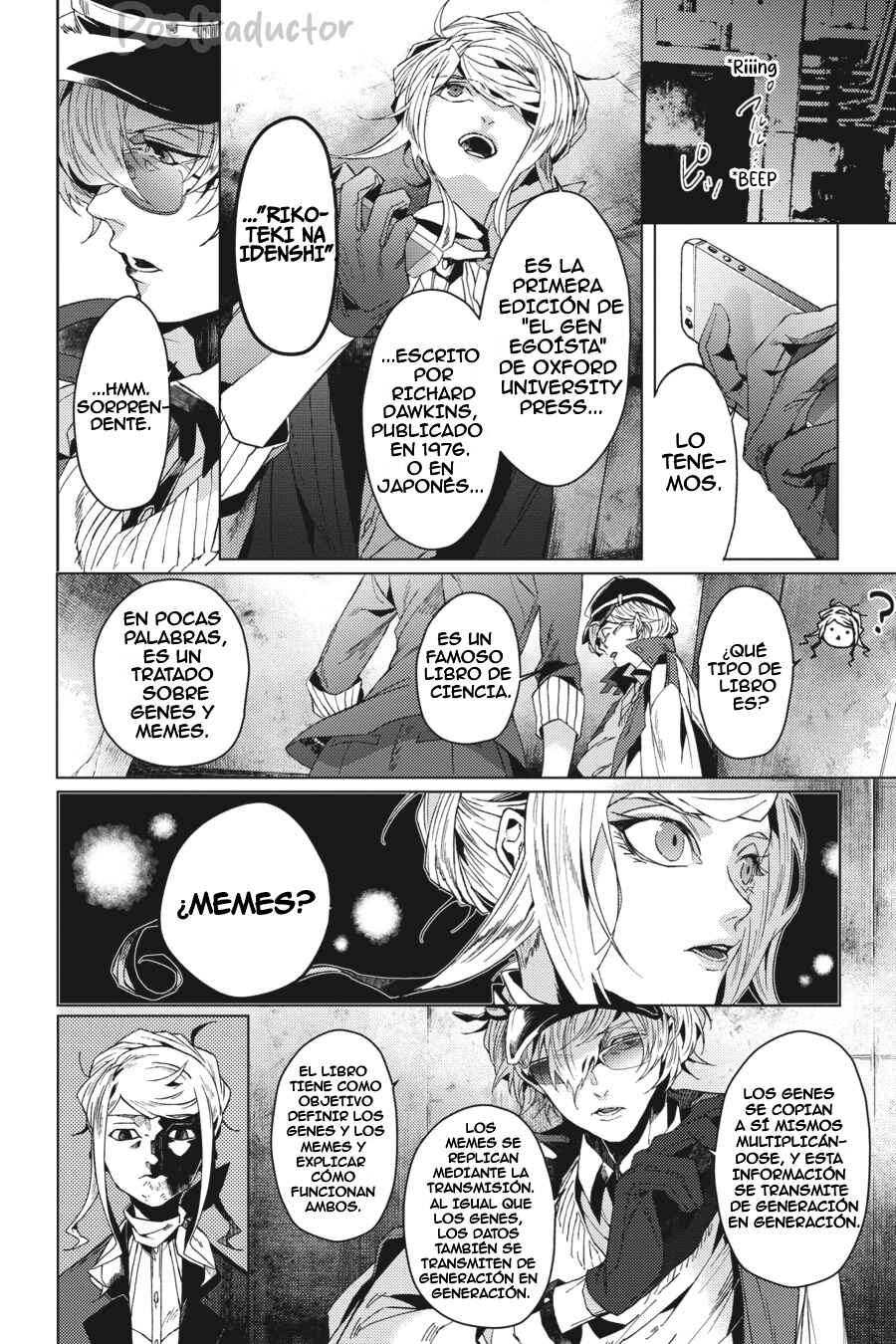 Bungo Stray Dogs Gaiden - Ayatsuji Yukito VS. Kyougoku Natsuhiko Chapter 3.2 - Page 8