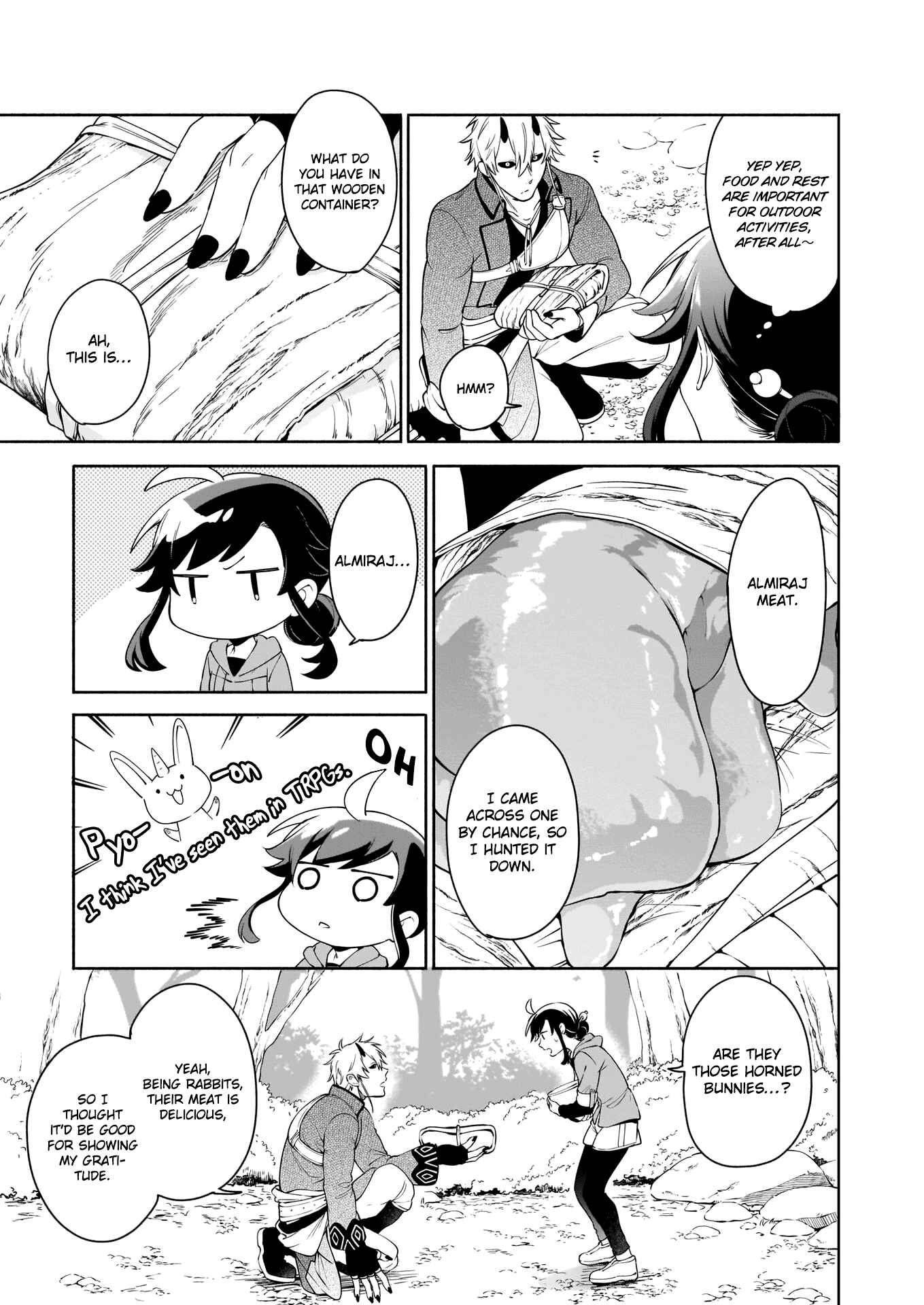 Suterare Seijo no Isekai Gohantabi Chapter 3.1 - Page 14