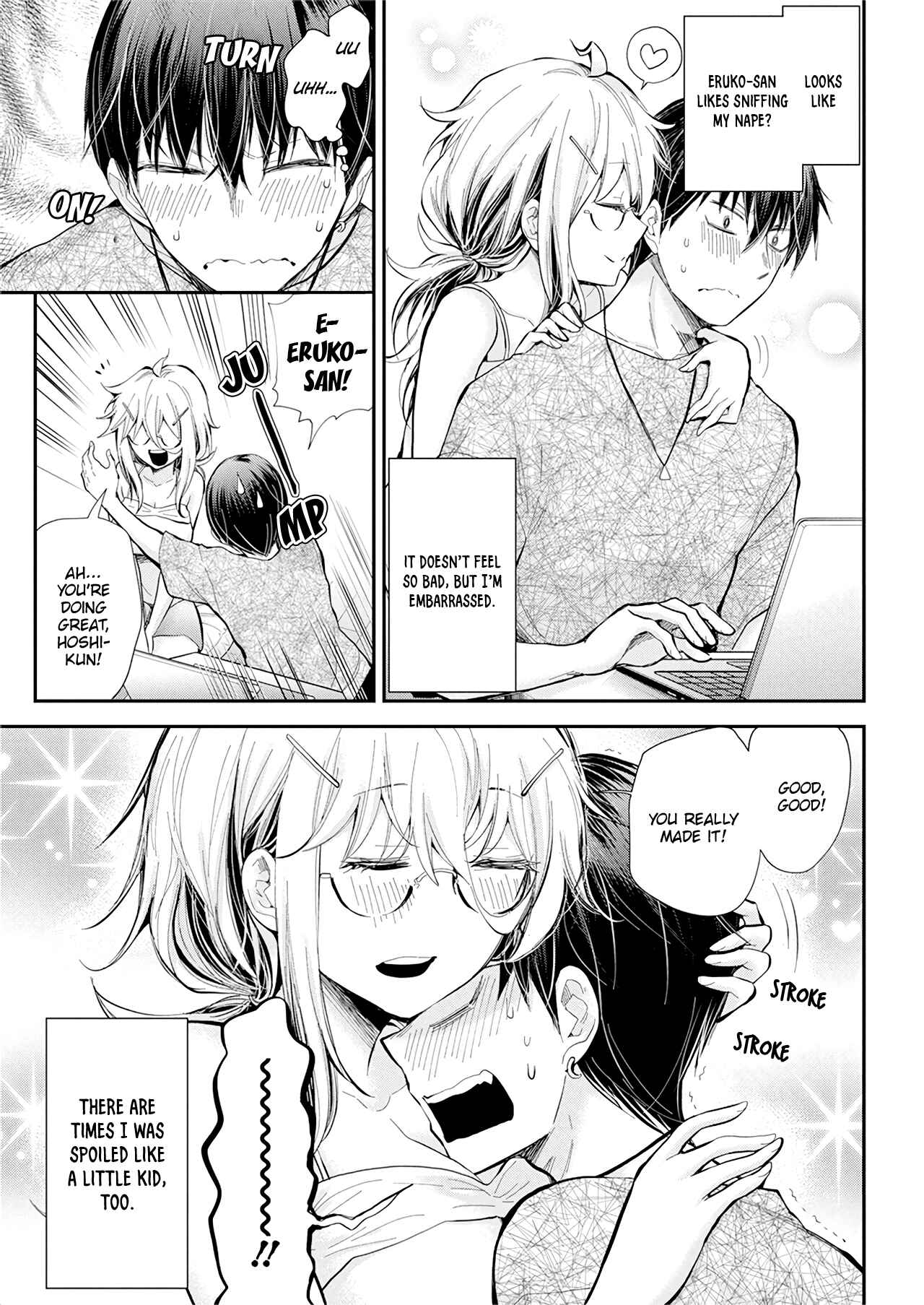 Shingeki no Eroko-san: Hen na Oneesan wa Danshi Kousei to Nakayoku Naritai Chapter 22 - Page 6