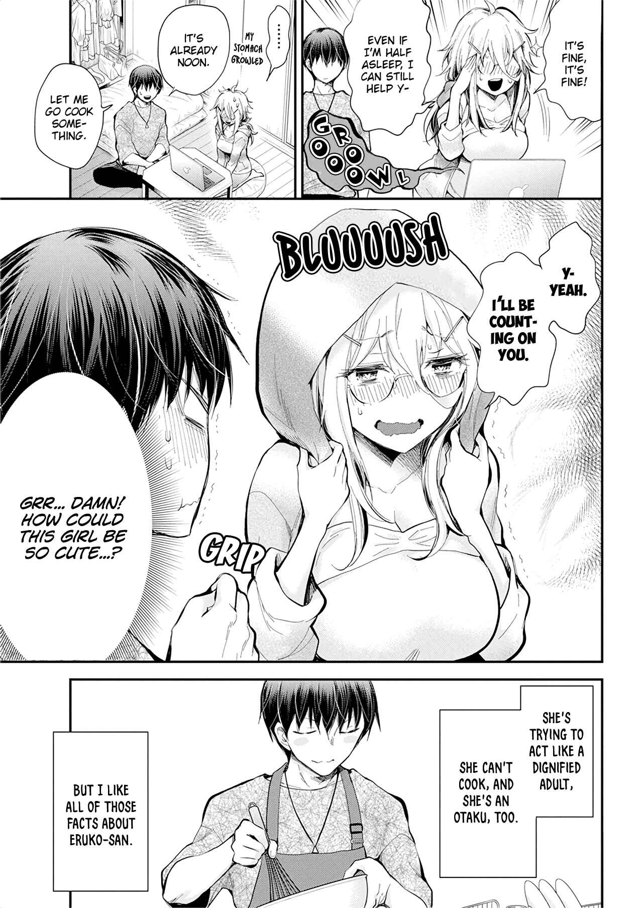 Shingeki no Eroko-san: Hen na Oneesan wa Danshi Kousei to Nakayoku Naritai Chapter 22 - Page 8