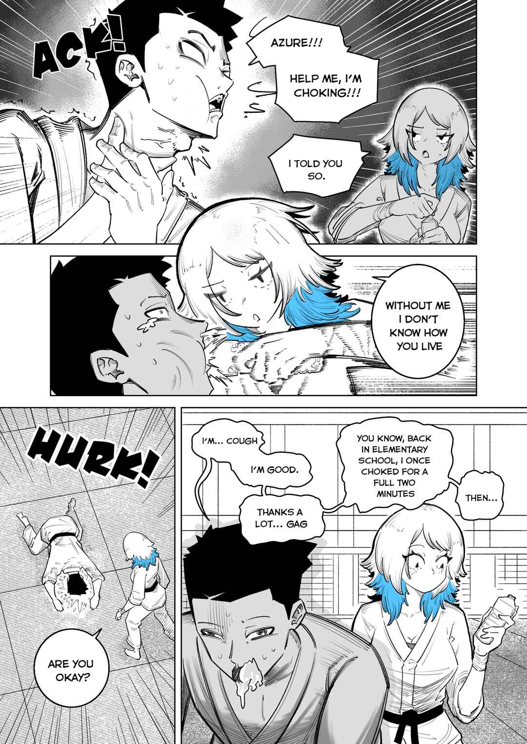 Azure Wants to Turn Me into the Ideal BF Chapter 3 - Page 2