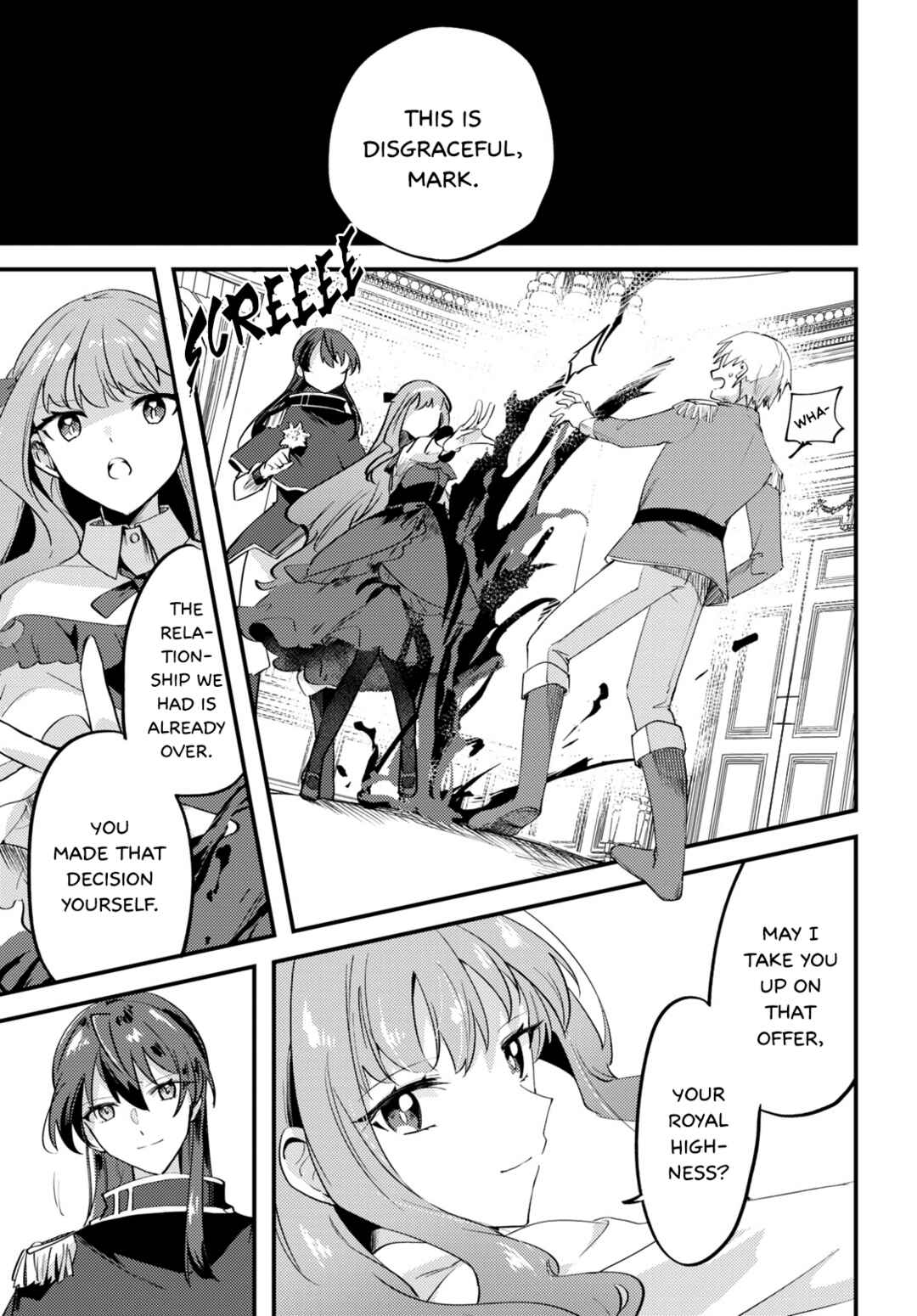 Kiraware Majo Reijou to Dansou Ouji no Kon'yaku Chapter 1 - Page 32