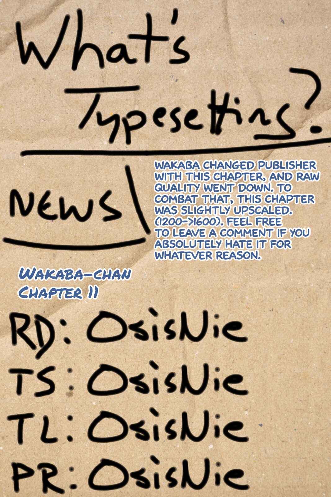 Wakaba-chan wa Wakarasetai! Chapter 11 - Page 11