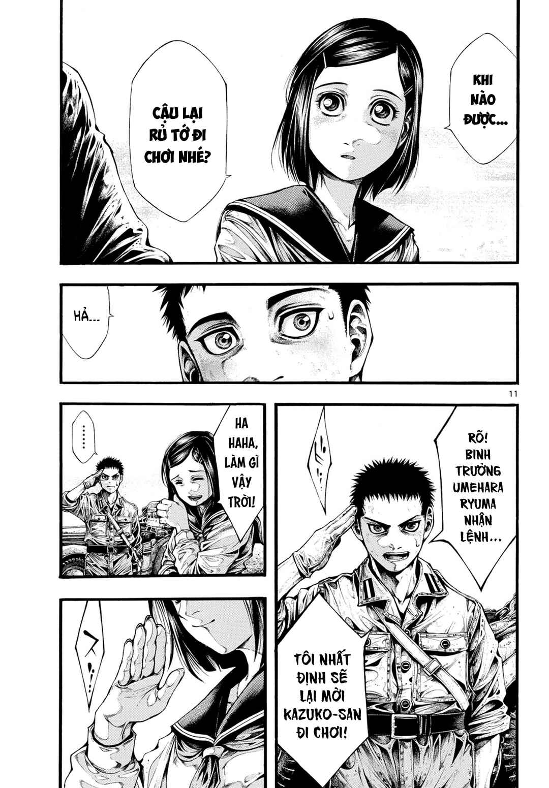 Kyokuhoku no Geroy ~8-gatsu 17-nichi no Kaisen~ Chapter 5 - Page 12