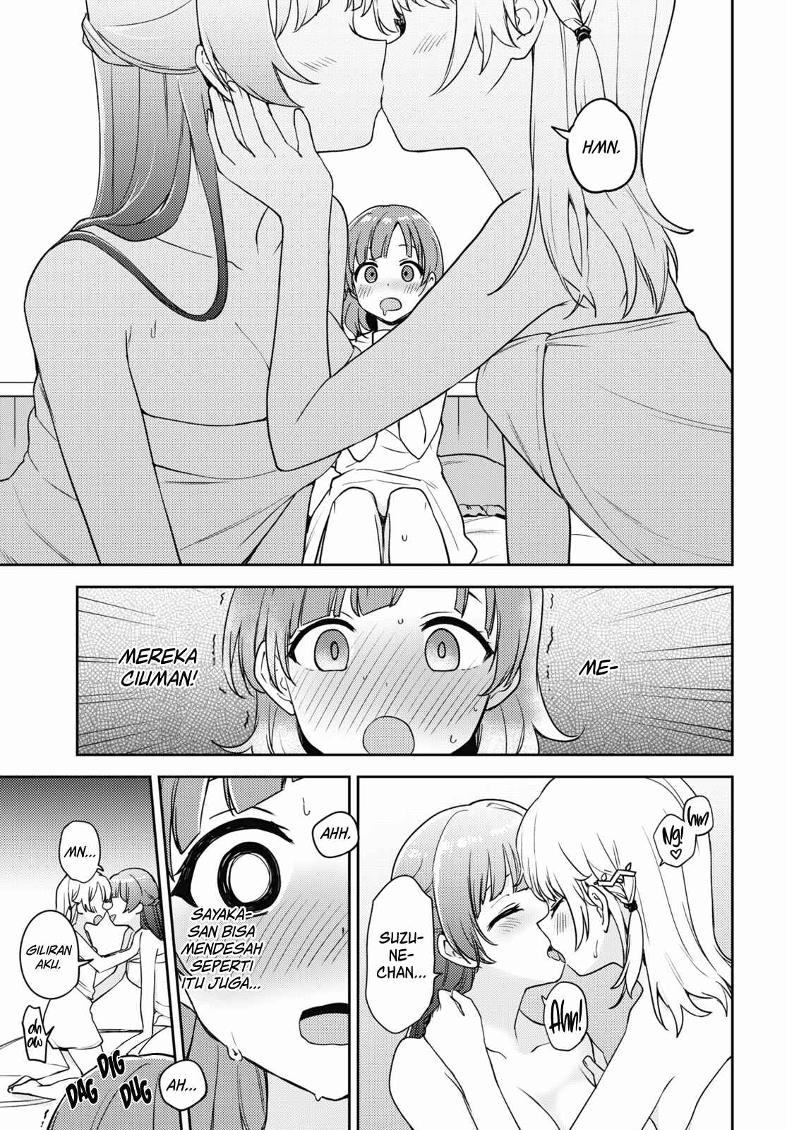 Asumi-chan wa Les Fuuzoku ni Kyoumi ga Arimasu! Chapter 8 - Page 18