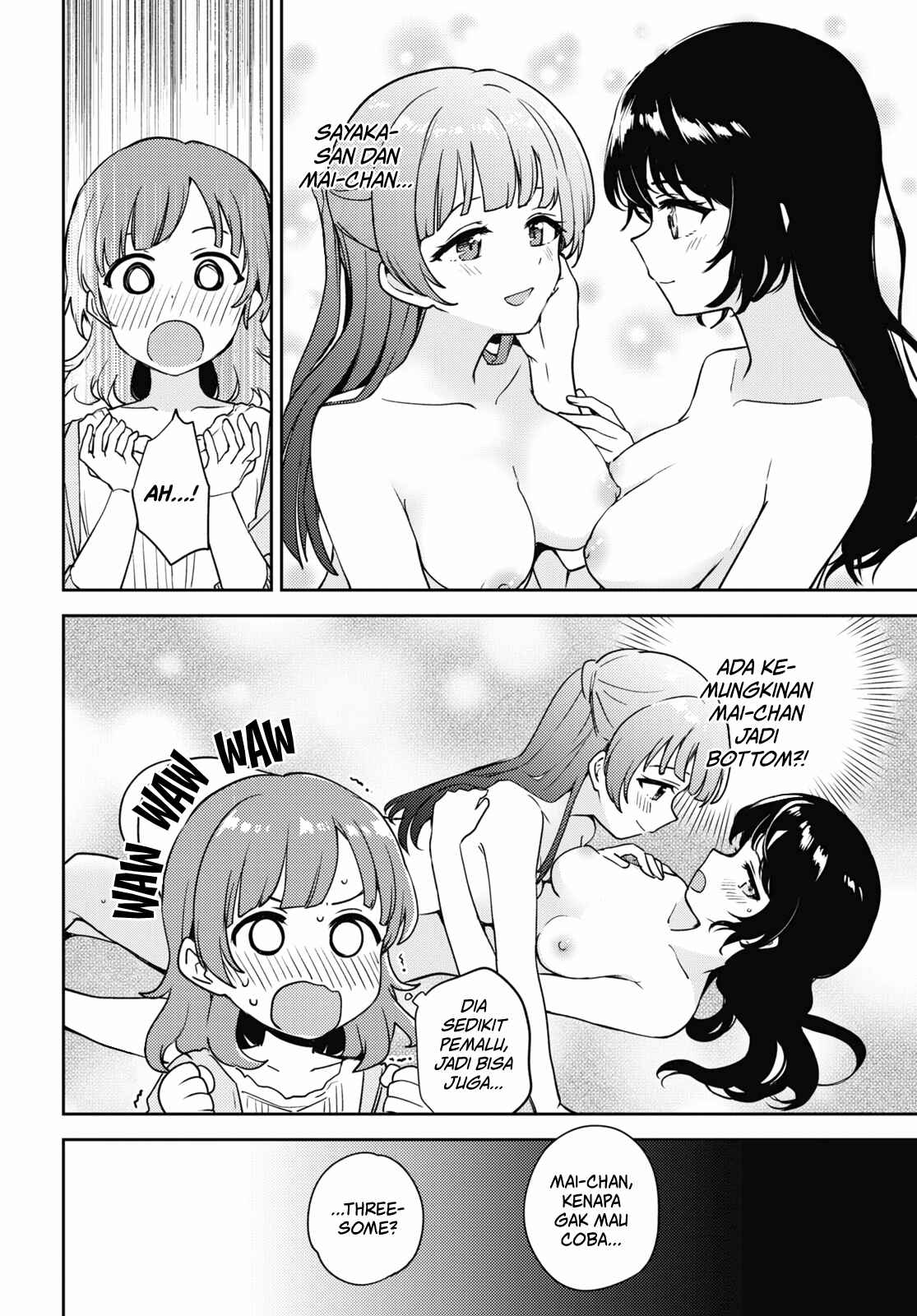 Asumi-chan wa Les Fuuzoku ni Kyoumi ga Arimasu! Chapter 8 - Page 35