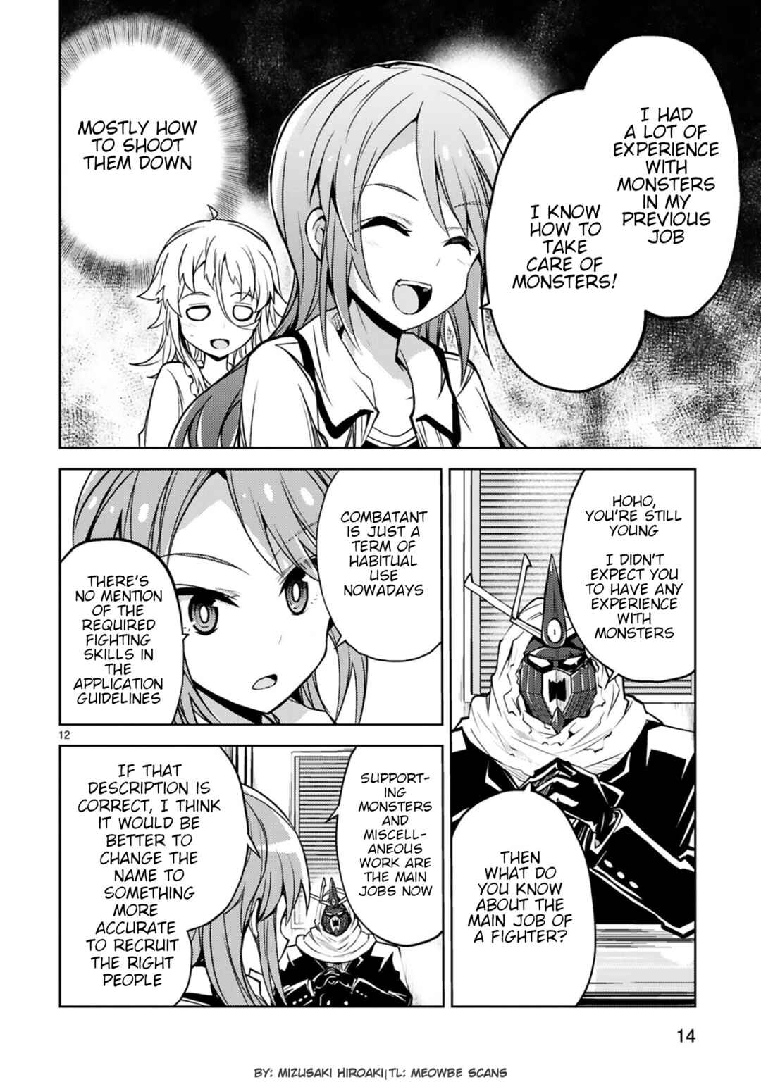 Kaijin Kaihatsubu no Kuroitsu-san Chapter 16 - Page 12