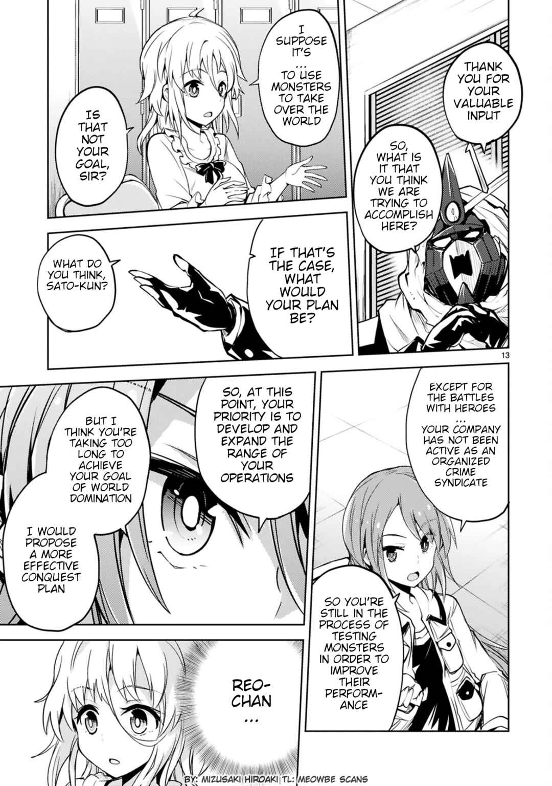 Kaijin Kaihatsubu no Kuroitsu-san Chapter 16 - Page 13