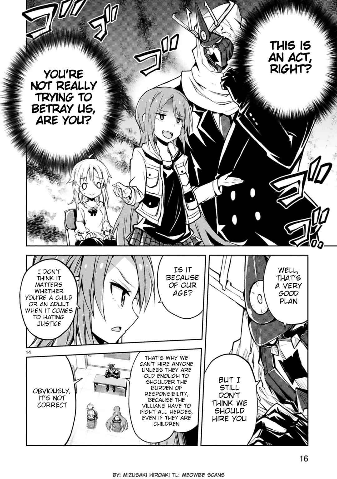 Kaijin Kaihatsubu no Kuroitsu-san Chapter 16 - Page 14