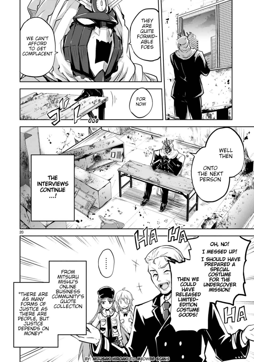 Kaijin Kaihatsubu no Kuroitsu-san Chapter 16 - Page 20
