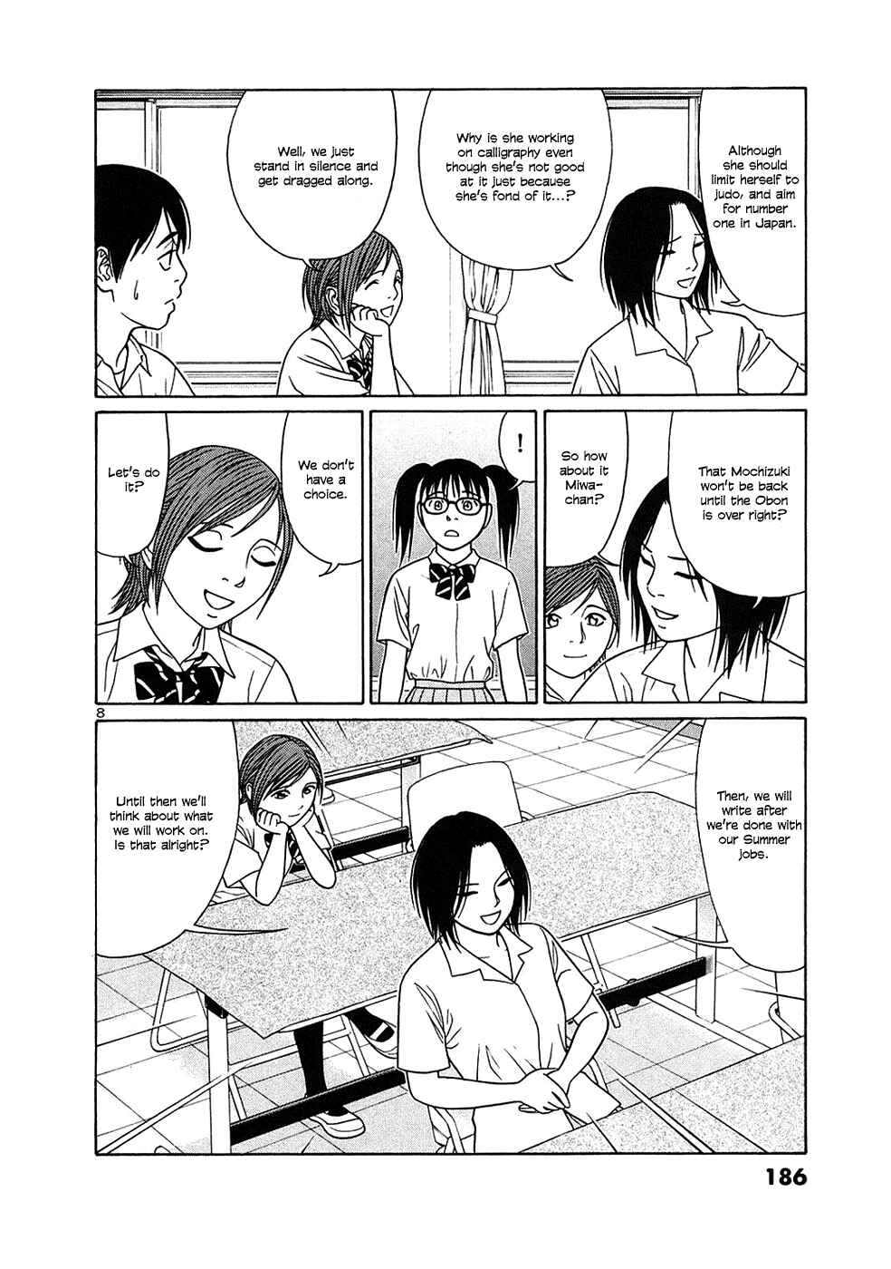 Tomehane! Suzuri Koukou Shodoubu Chapter 36 - Page 8