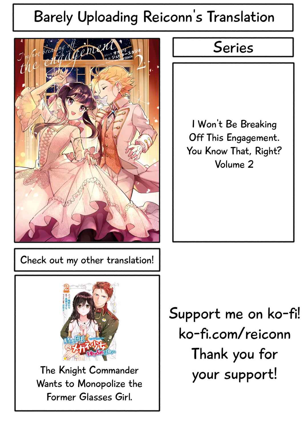 Boku wa Konyaku Haki Nante Shimasen kara ne Chapter 10 - Page 1