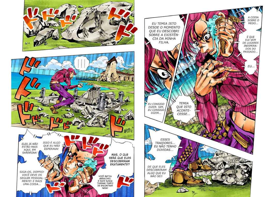 JoJo no Kimyou na Bouken: Part 5 - Ougon no Kaze Color-ban Chapter 113 - Page 2