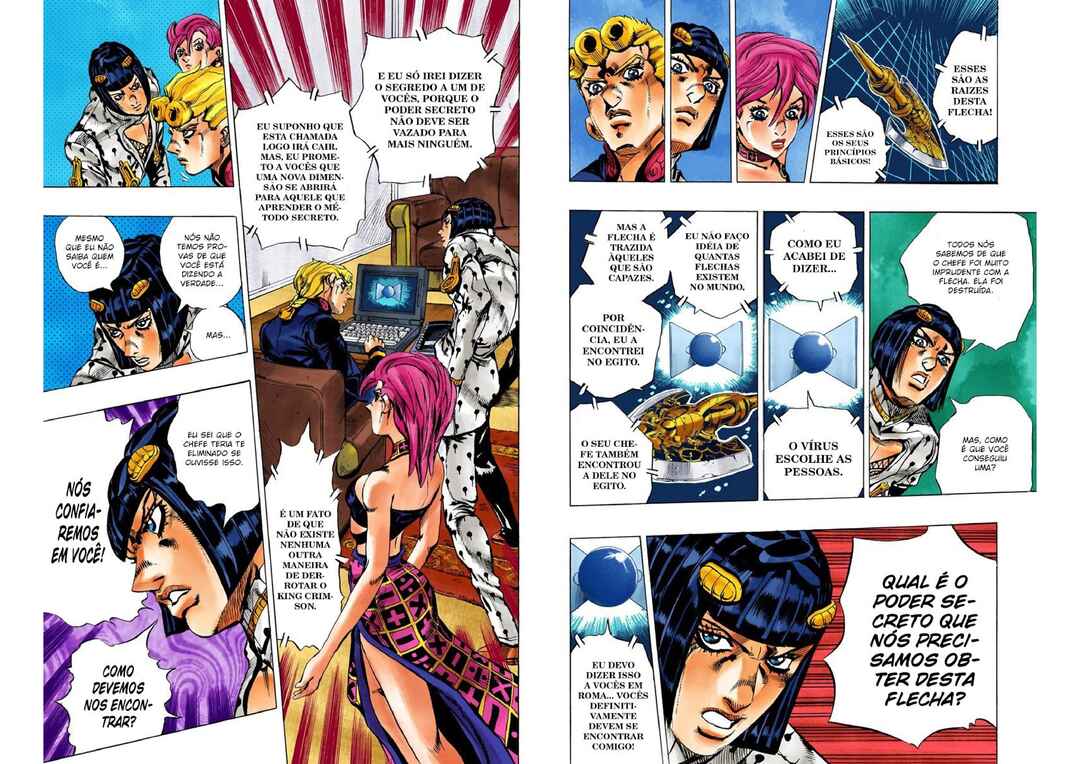 JoJo no Kimyou na Bouken: Part 5 - Ougon no Kaze Color-ban Chapter 113 - Page 6
