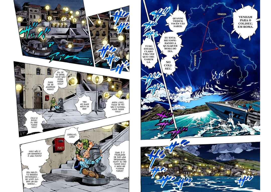 JoJo no Kimyou na Bouken: Part 5 - Ougon no Kaze Color-ban Chapter 113 - Page 7
