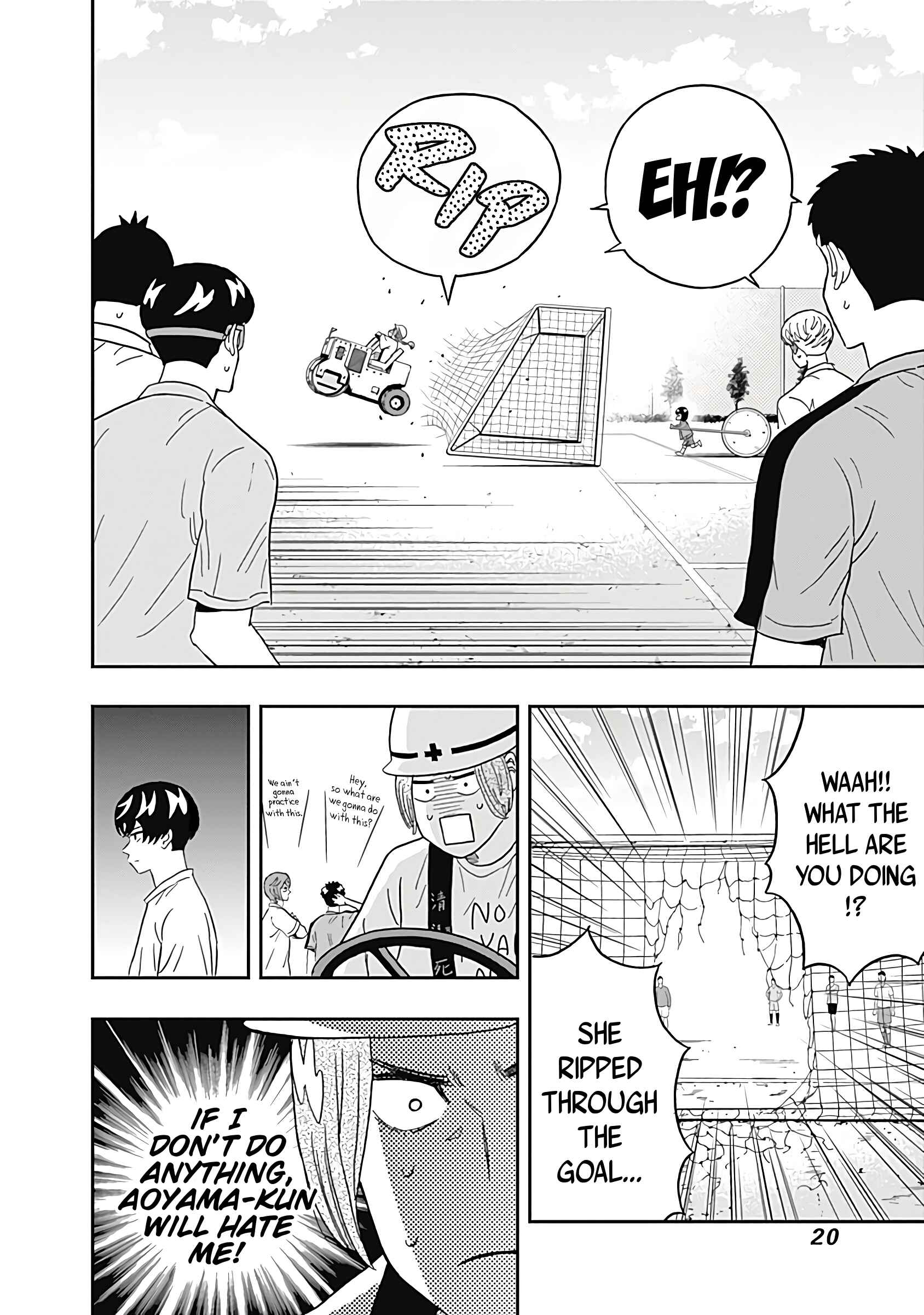 Keppeki Danshi! Aoyama-kun Chapter 23 - Page 22