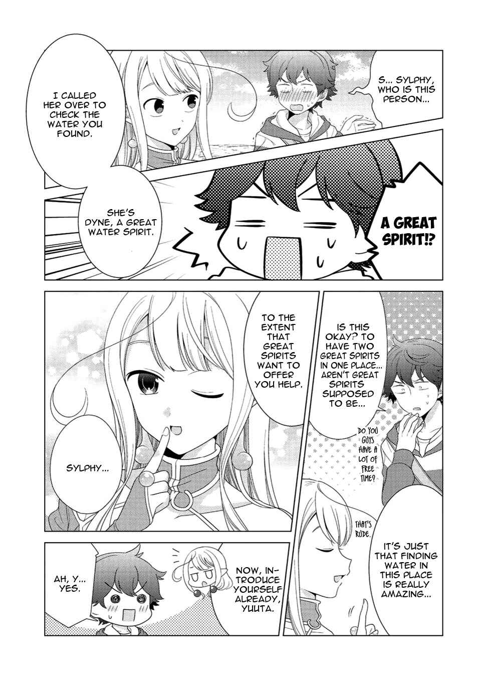 Seirei-tachi no Rakuen to Risou no Isekai Seikatsu Chapter 5 - Page 6