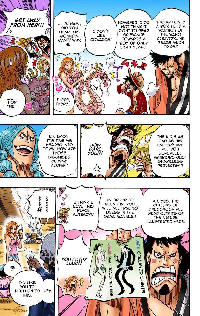 One Piece (Official Colored) Chapter 701 - Page 11