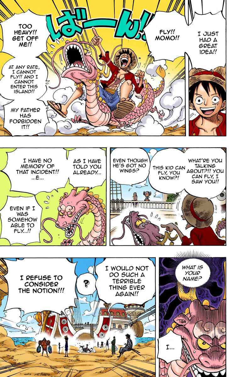 One Piece (Official Colored) Chapter 701 - Page 9