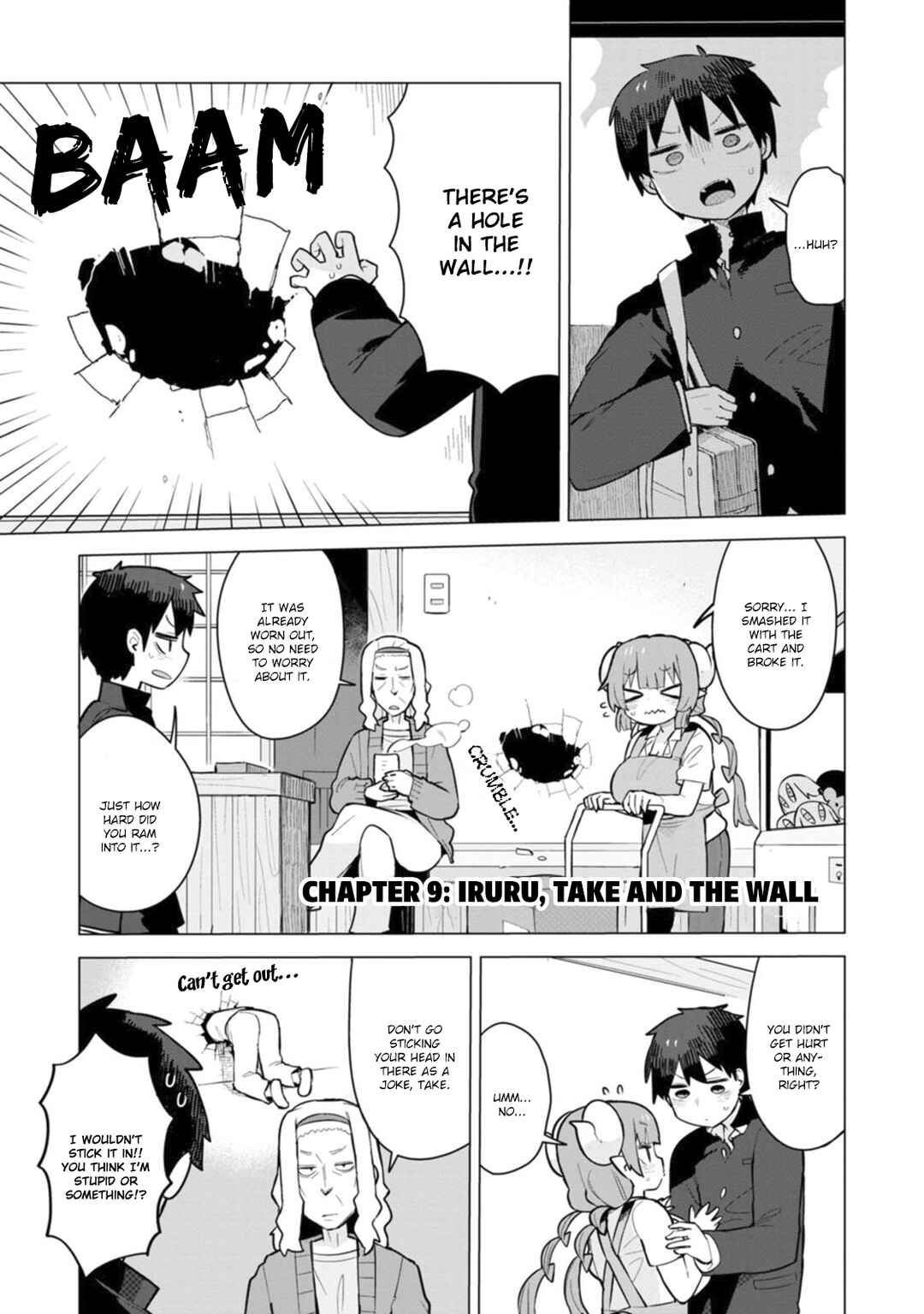 Kobayashi-san Chi no Maid Dragon - Iruru wa Koi toka Wakarimasen! Chapter 9 - Page 1