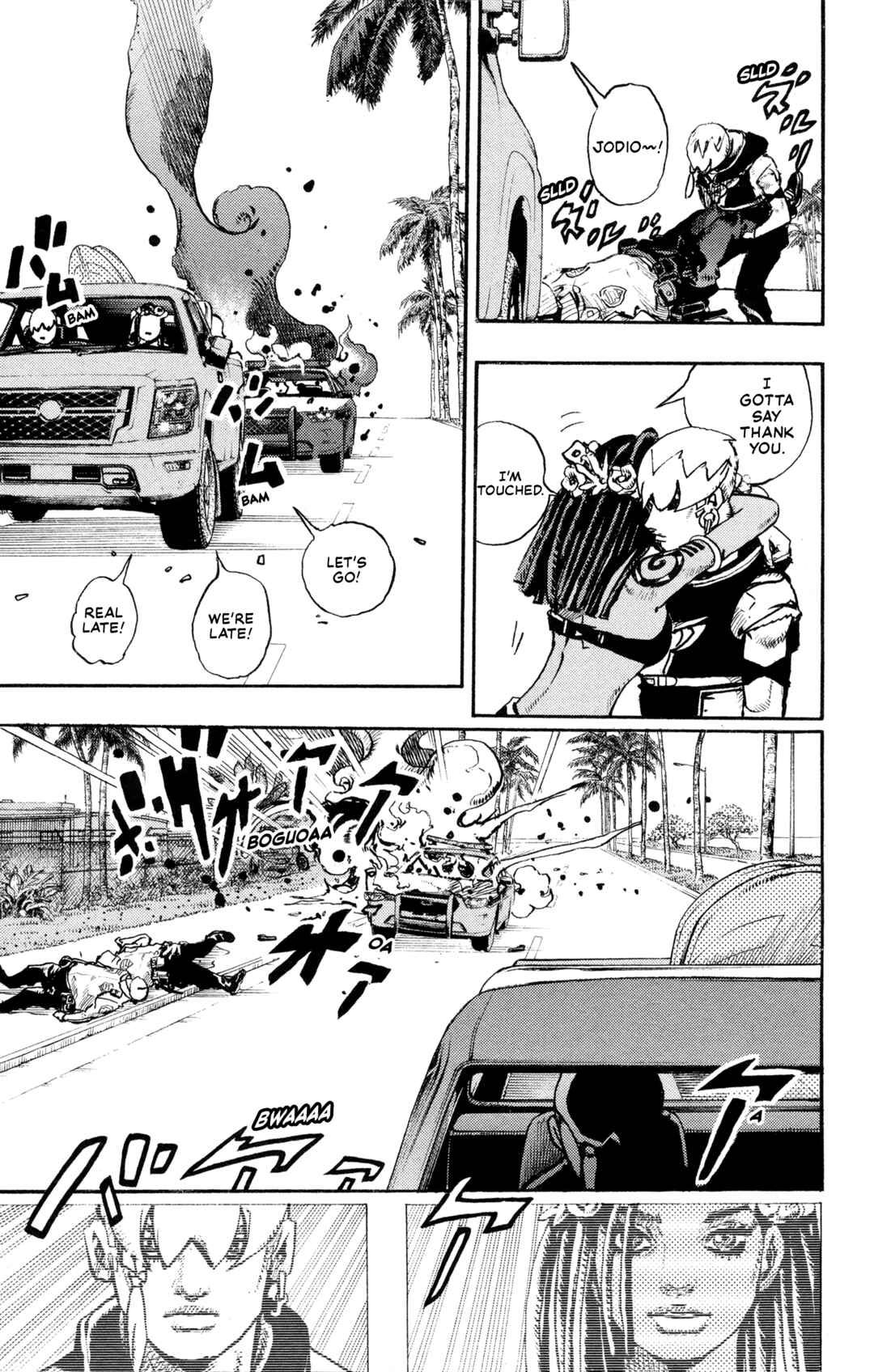 JoJo no Kimyou na Bouken Dai-9-bu: The JOJOLands Chapter 1 - Page 37